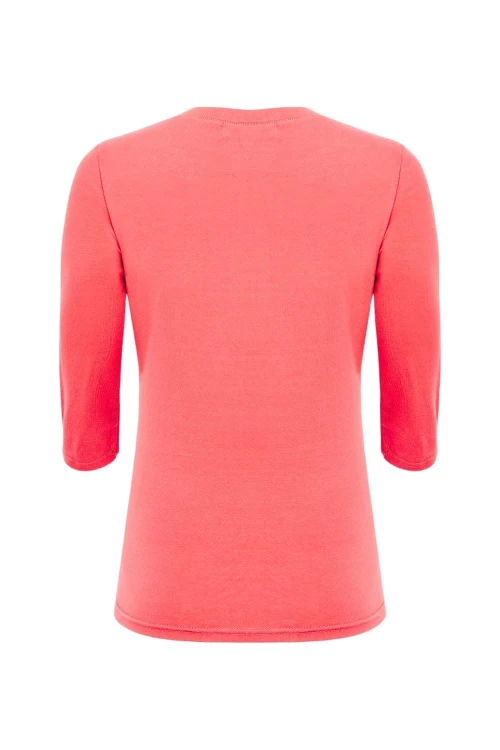 ERICA z rękawami 3:4 Tea Rose tył.jpg