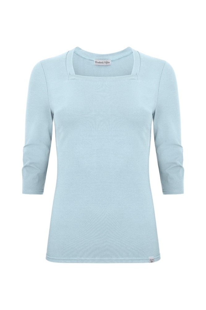 ERICA z rękawami 3:4 Sterling Blue przód.jpg