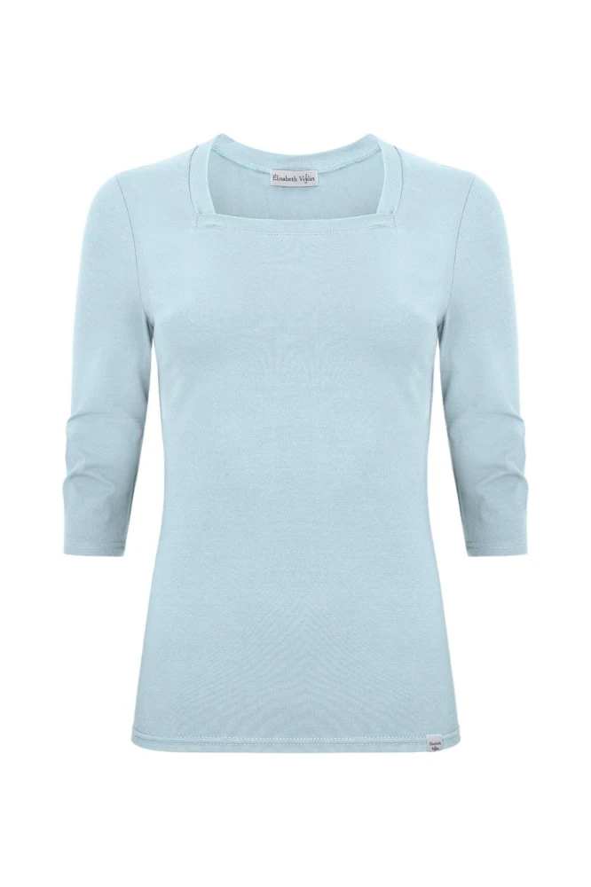ERICA z rękawami 3:4 Sterling Blue przód.jpg