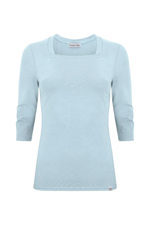 ERICA z rękawami 3:4 Sterling Blue przód.jpg