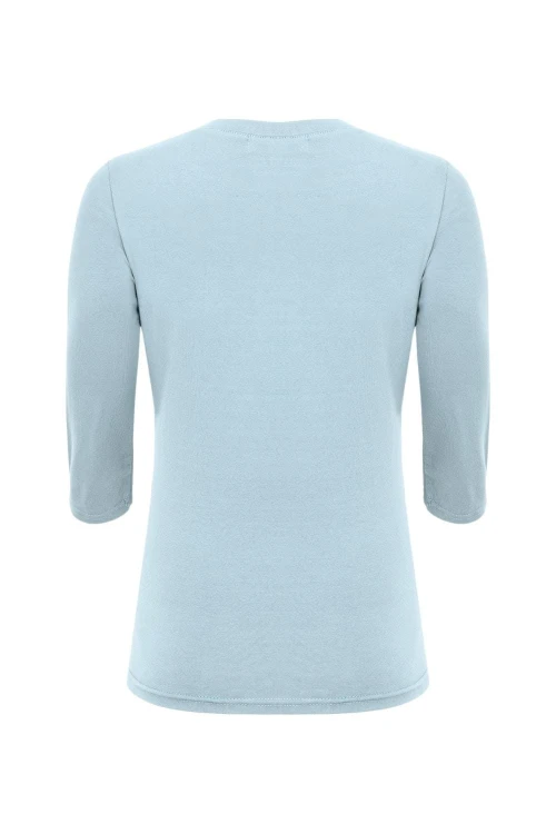 ERICA z rękawami 3:4 Sterling Blue tył.jpg