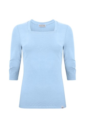 ERICA z rękawami 3:4 Dusk Blue przód.jpg