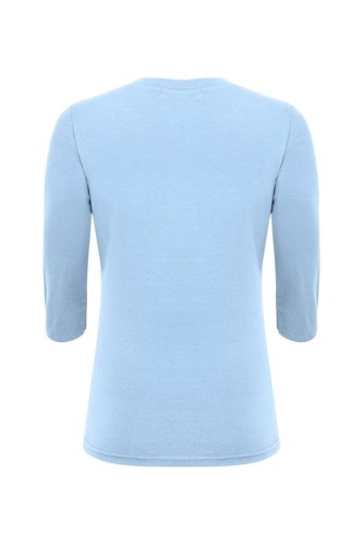 ERICA z rękawami 3:4 Dusk Blue tył.jpg