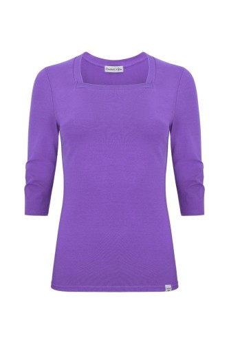 ERICA z rękawami 3:4 Ultra Violet przód.jpg