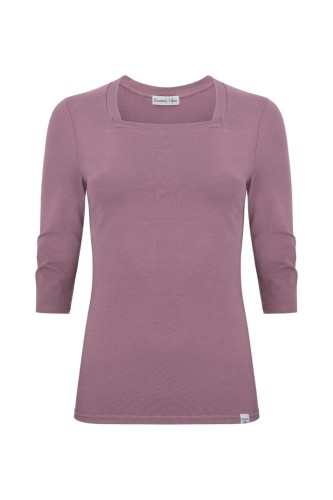 ERICA z rękawami 3:4 Grape Shake przód.jpg