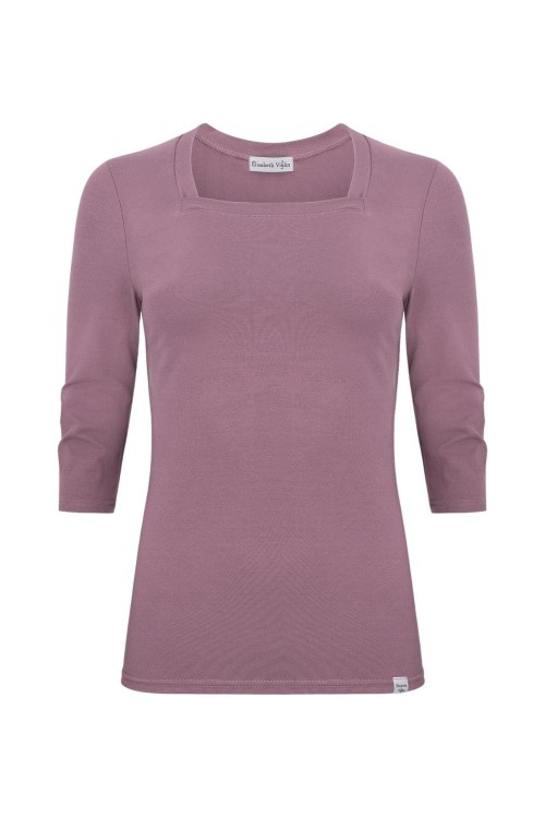 ERICA z rękawami 3:4 Grape Shake przód.jpg