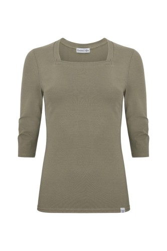 ERICA z rękawami 3:4 Vetiver przód.jpg