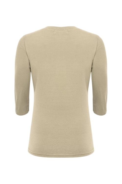 ERICA z rękawami 3:4 Brown Rice tył.jpg