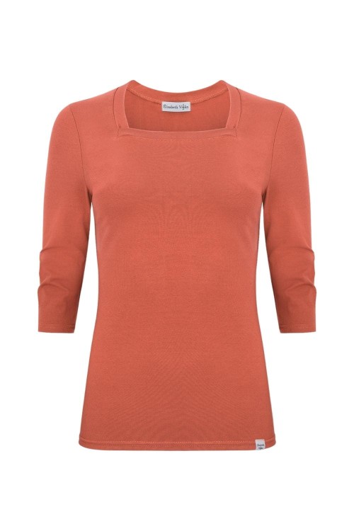 ERICA z rękawami 3:4 Faded Rose przód.jpg