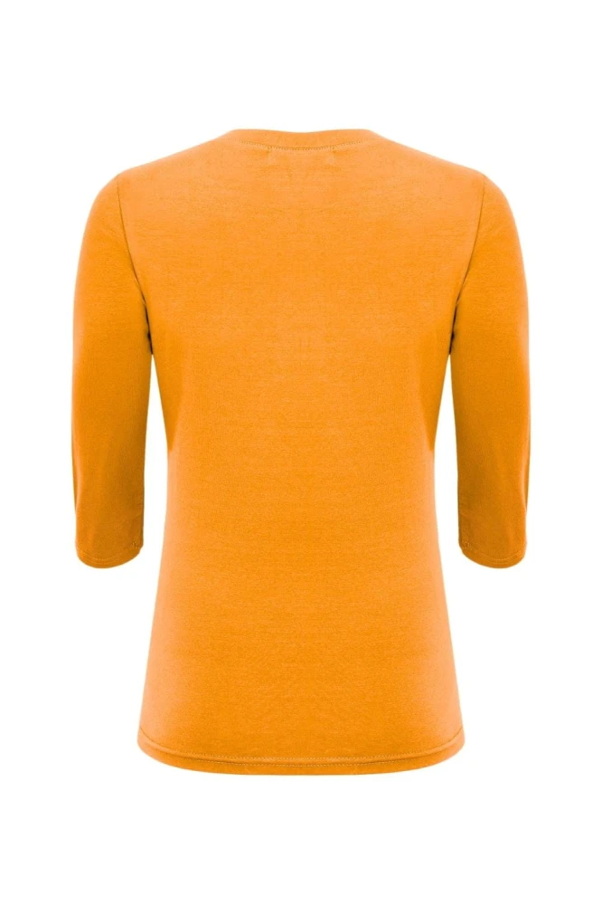 ERICA z rękawami 3:4 Blazing Orange tył.jpg