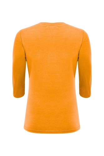 ERICA z rękawami 3:4 Blazing Orange tył.jpg