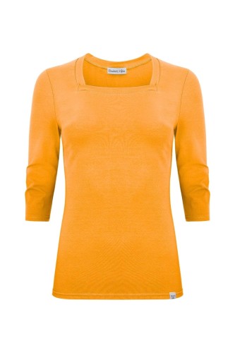 ERICA z rękawami 3:4 Butterscotch przód.jpg