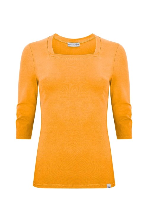 ERICA z rękawami 3:4 Butterscotch przód.jpg