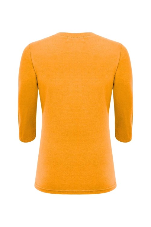 ERICA z rękawami 3:4 Butterscotch tył.jpg