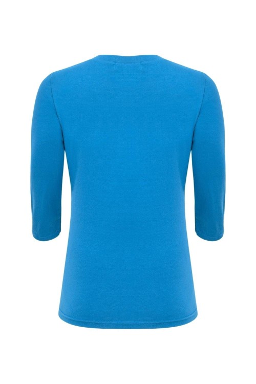 ERICA z rękawami 3:4 Swedish Blue tył.jpg