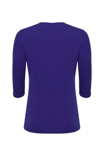 ERICA z rękawami 3:4 Clematis Blue tył.jpg