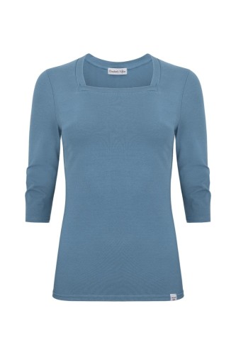 ERICA z rękawami 3:4 Bluestone przód.jpg