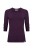 ERICA z rękawami 3:4 Plum Purple przód.jpg