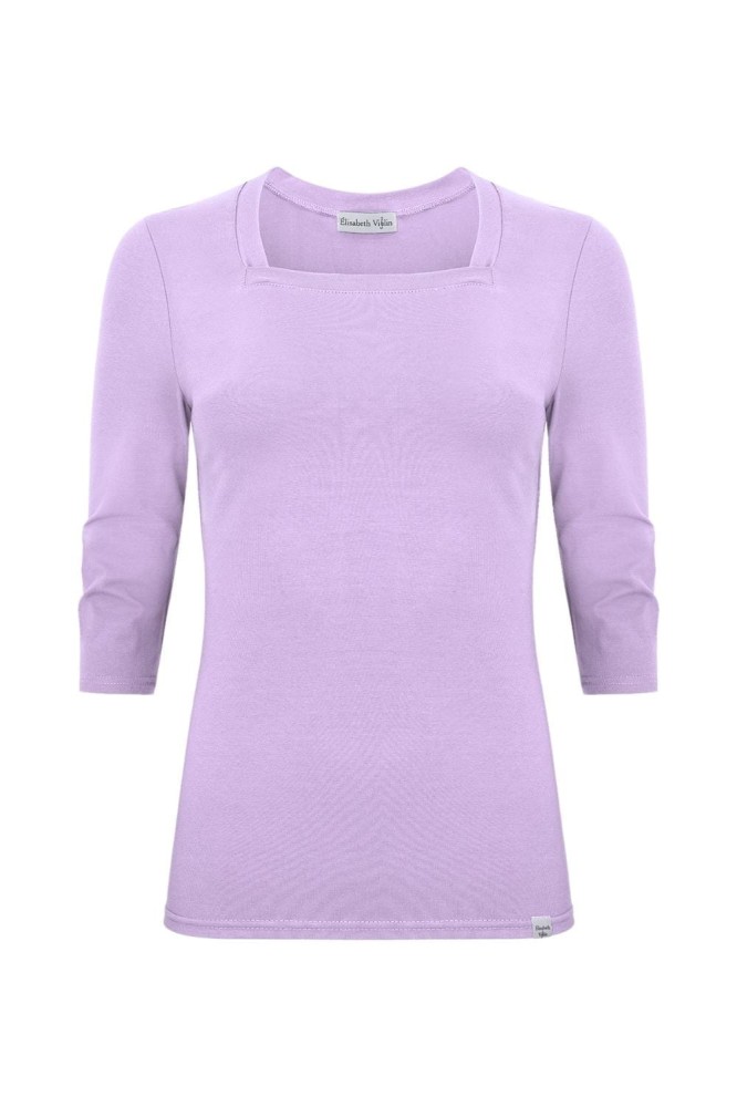 ERICA z rękawami 3:4 Lavender przód.jpg
