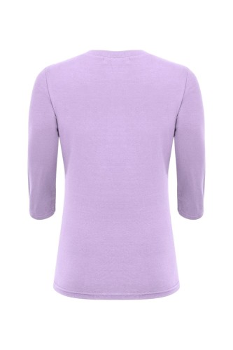 ERICA z rękawami 3:4 Lavender tył.jpg