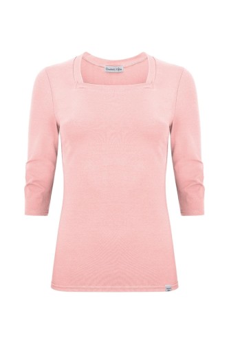 ERICA z rękawami 3:4 Misty Rose przód.jpg