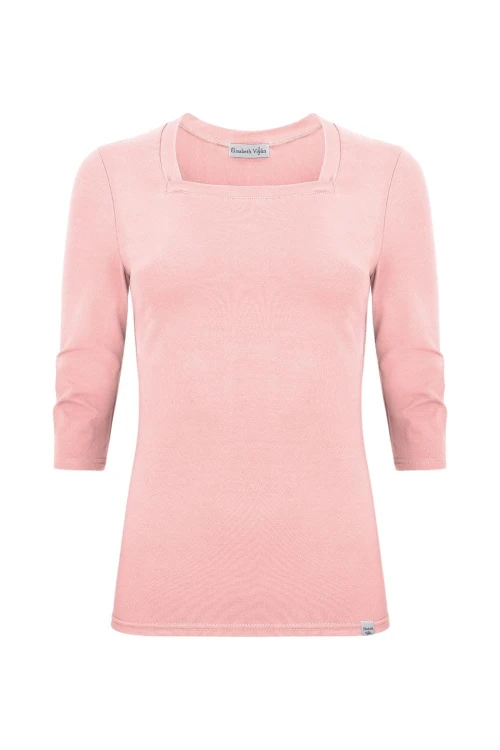 ERICA z rękawami 3:4 Misty Rose przód.jpg