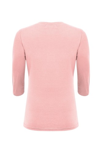 ERICA z rękawami 3:4 Misty Rose tył.jpg