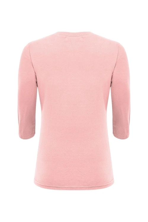 ERICA z rękawami 3:4 Misty Rose tył.jpg