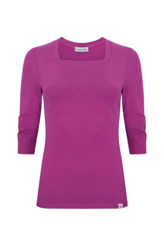 ERICA z rękawami 3:4 Festival Fuchsia przód.jpg