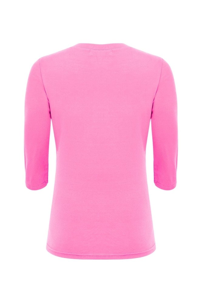 ERICA z rękawami 3:4 Aurora Pink tył.jpg