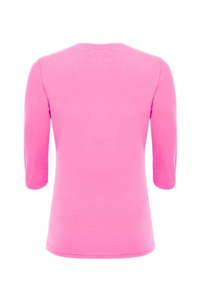 ERICA z rękawami 3:4 Aurora Pink tył.jpg