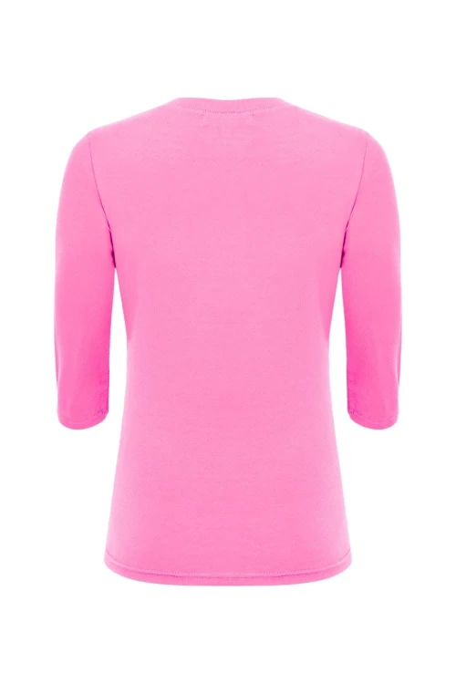 ERICA z rękawami 3:4 Aurora Pink tył.jpg