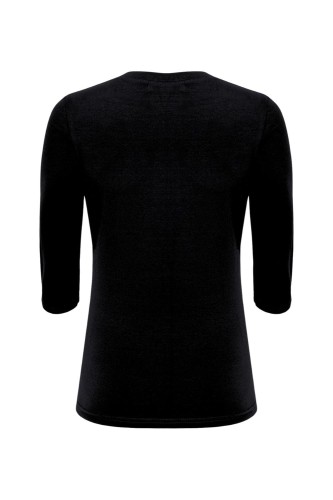 ERICA z rękawami 3:4 Black tył.jpg