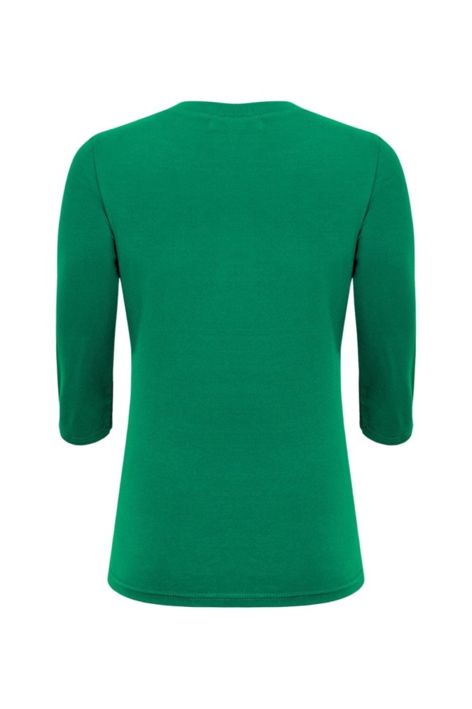 ERICA z rękawami 3:4 Deep Green tył.jpg