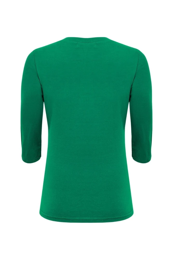 ERICA z rękawami 3:4 Deep Green tył.jpg
