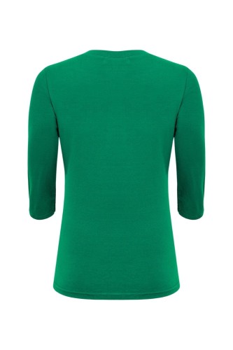 ERICA z rękawami 3:4 Deep Green tył.jpg