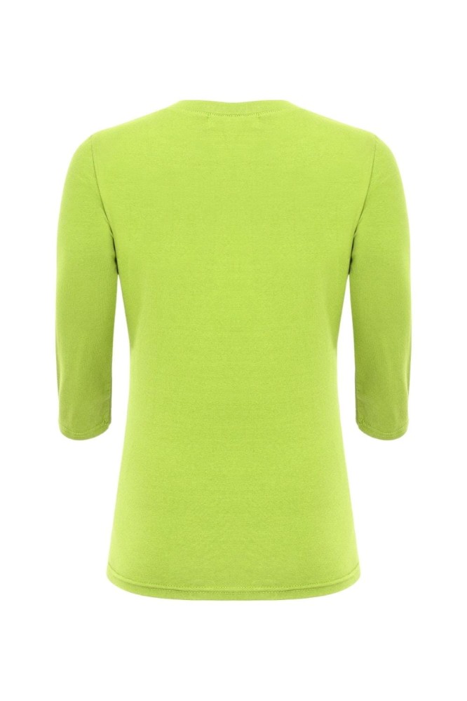 ERICA z rękawami 3:4 Green Glow tył.jpg