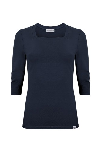 ERICA z rękawami 3:4 Blueberry przód.jpg