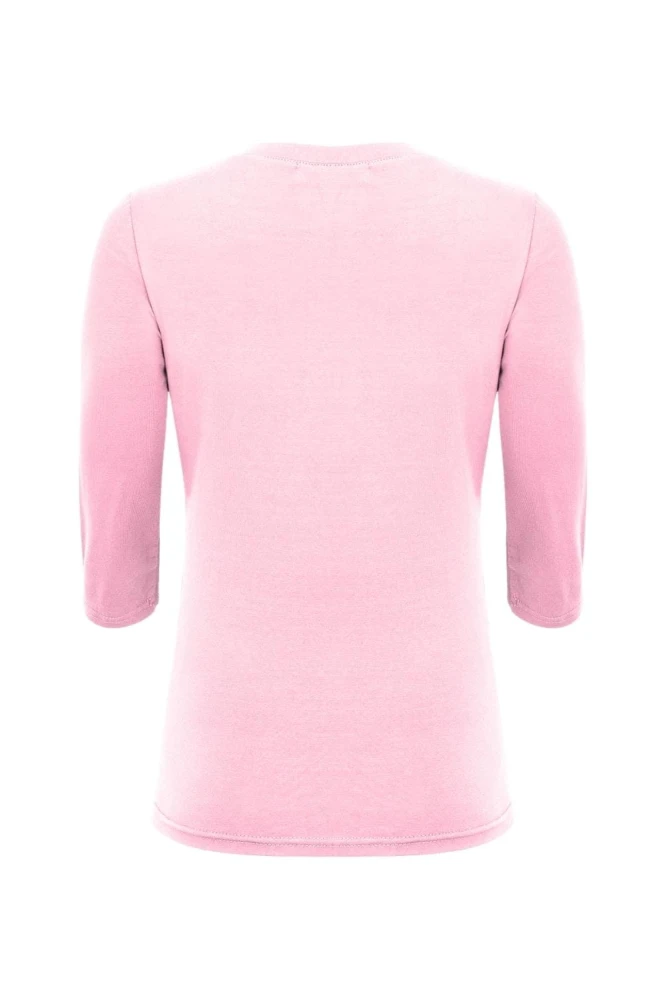 ERICA z rękawami 3:4 Parfait Pink tył.jpg
