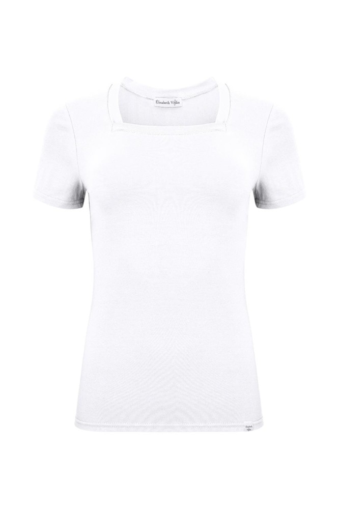 ERICA z krótkimi rękawami Brilliant White przód.jpg