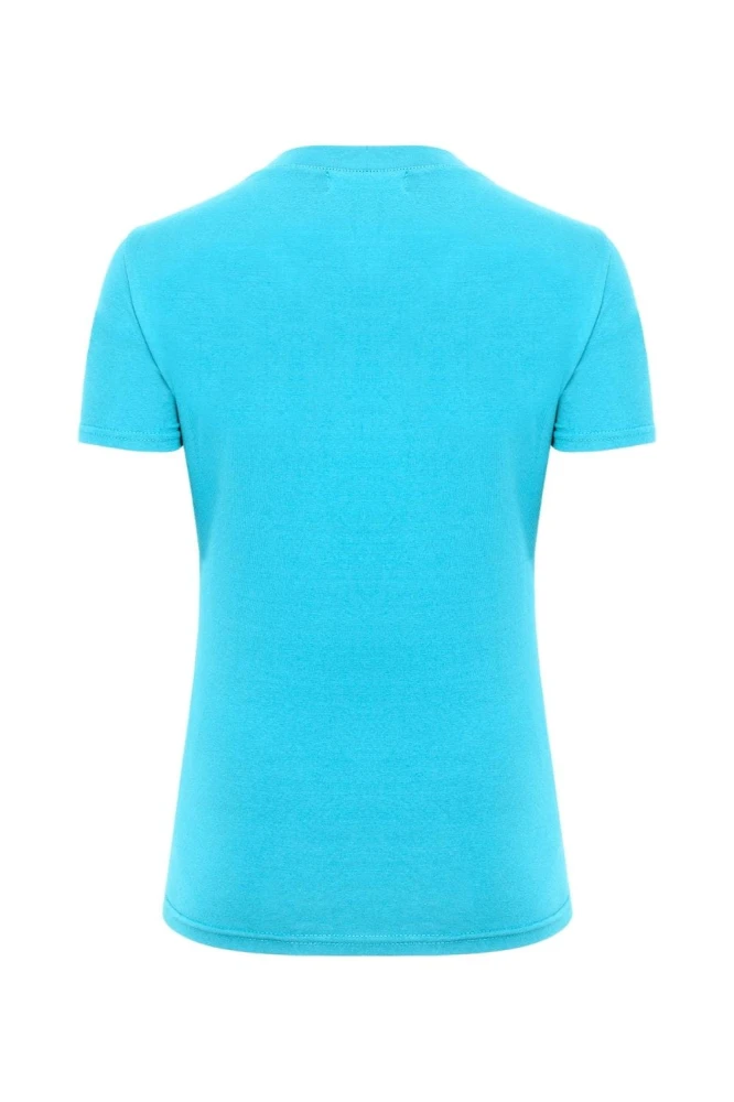 ERICA z krótkimi rękawami Cyan Blue tył.jpg
