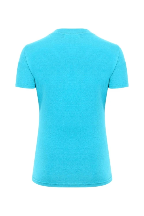 ERICA z krótkimi rękawami Cyan Blue tył.jpg