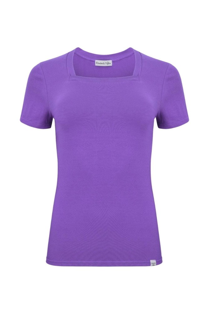 ERICA z krótkimi rękawami Ultra Violet przód.jpg