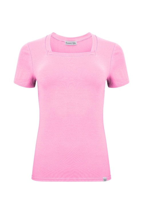 ERICA z krótkimi rękawami Sea Pink przód.jpg