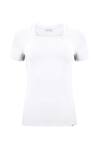 ERICA z krótkimi rękawami Brilliant White przód.jpg