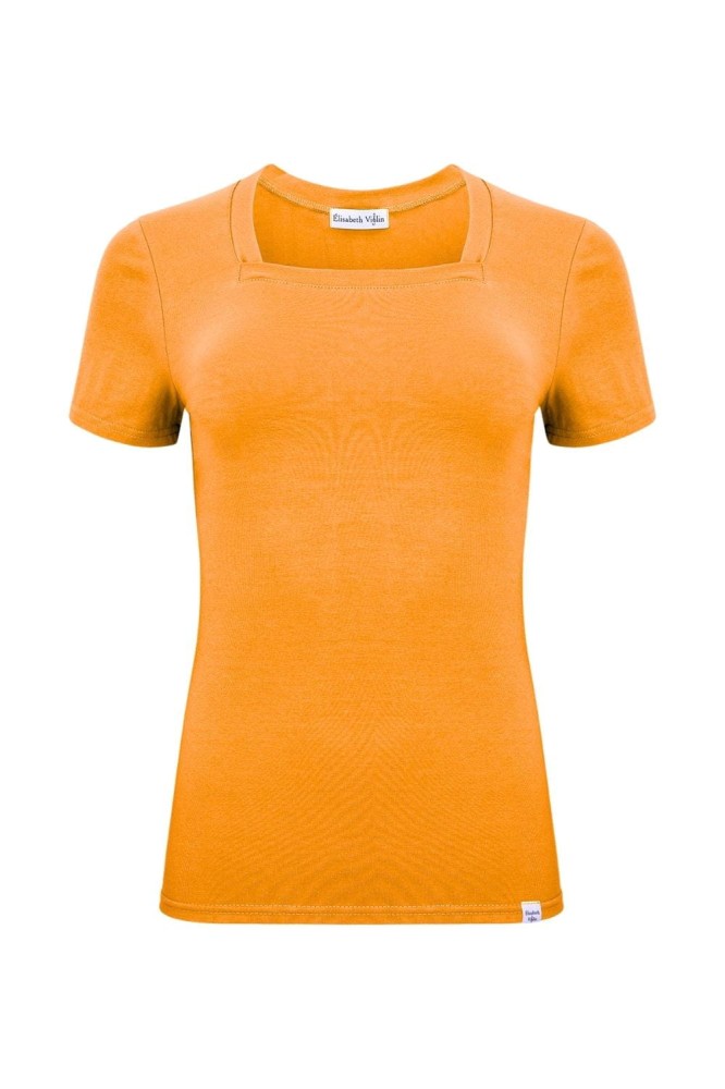 ERICA z krótkimi rękawami Blazing Orange przód.jpg