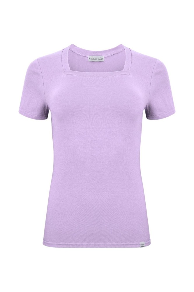 ERICA z krótkimi rękawami Lavender przód.jpg