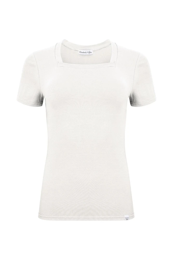 ERICA z krótkimi rękawami Star White przód.jpg