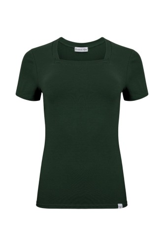 ERICA z krótkimi rękawami Darkest Spruce przód.jpg