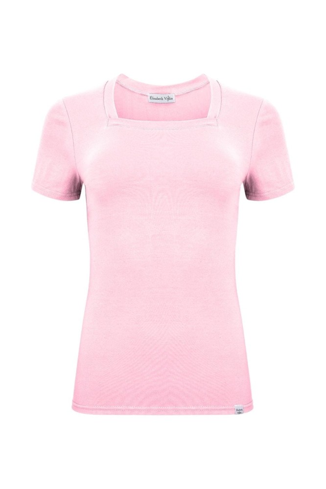 ERICA z krótkimi rękawami Parfait Pink przód.jpg